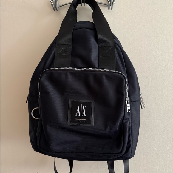 Men’s Armani Exchange Backpack - Black - Picture 4 of 9